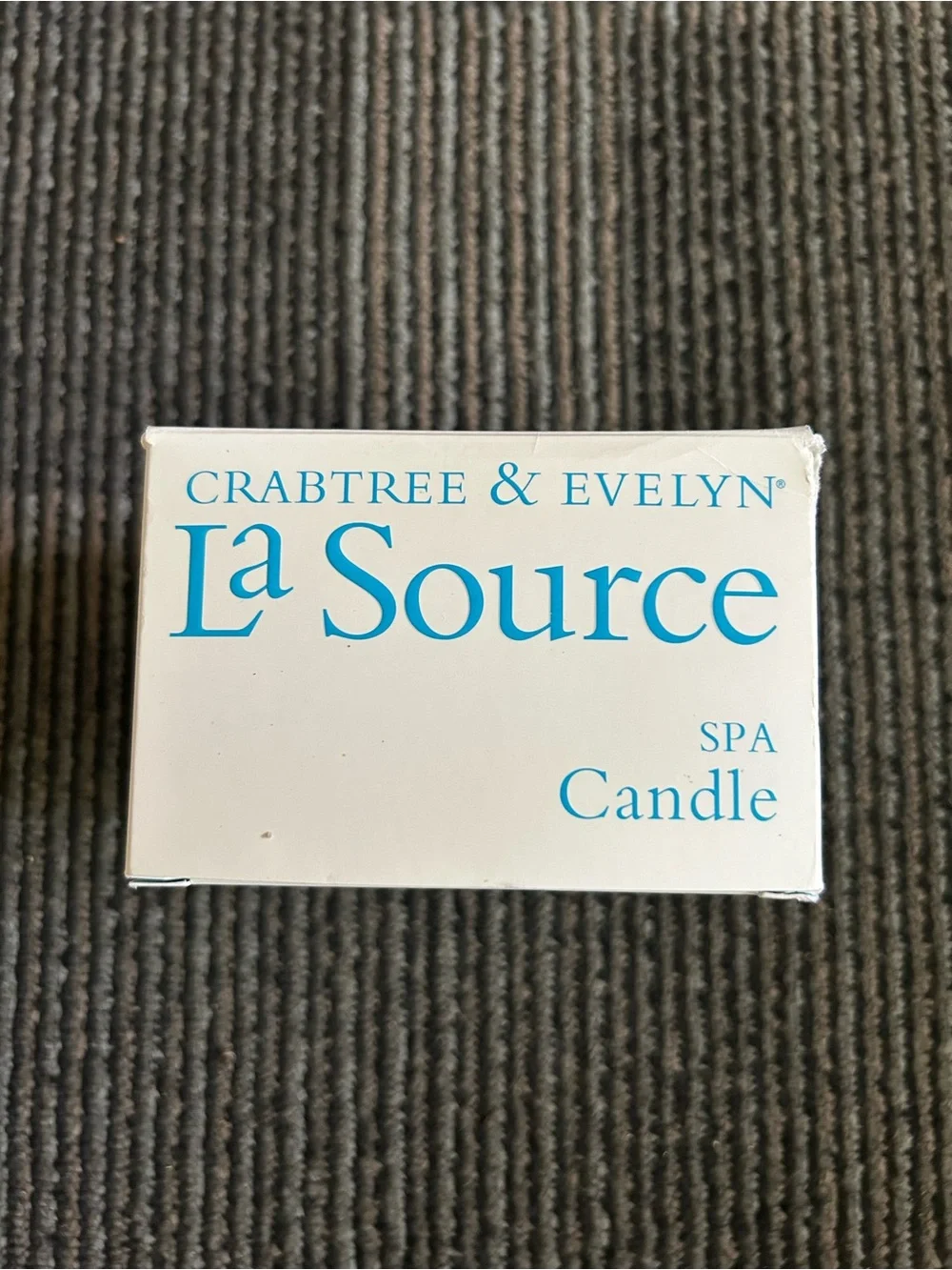 CRABTREE & EVELYN Vntg Large La Source Fragrance Spa Candle VERY RARE NIB UNUSED